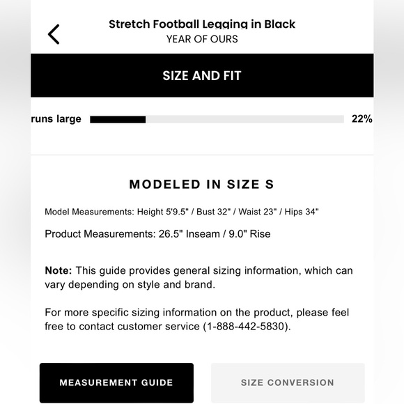 Revolve - Year Of Ours — Stretch Football Leggings in Black- lace up tie detail - Picture 8 of 14